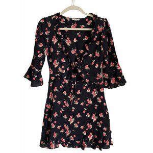 Black cherry short skirt, from the Love and Lemon series